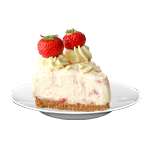 Strawberry Shortbread Cheesecake 