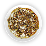 Garlic Bread With Cheese & Mushroom 