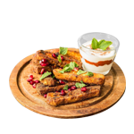 6 Pcs Halloumi Fries With Choice Of Sauce 